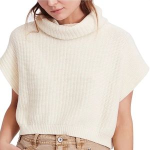 SOLD NWT Free People Short Sleeve Sweater